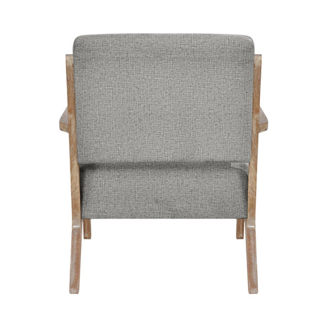 Ollen Gray Accent Chair by Homelegance at Eve Furniture