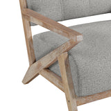 Ollen Gray Accent Chair by Homelegance at Eve Furniture