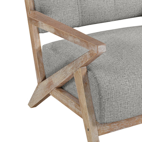 Ollen Gray Accent Chair by Homelegance at Eve Furniture