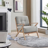Ollen Gray Accent Chair by Homelegance at Eve Furniture