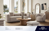 Olli Wheat Fabric Sofa by Diamond Sofa at Eve Furniture
