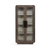 Ollie Brown Display Cabinet by Classic Home at Eve Furniture