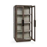 Ollie Brown Display Cabinet by Classic Home at Eve Furniture
