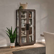 Ollie Brown Display Cabinet by Classic Home at Eve Furniture