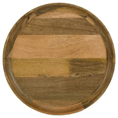 Ollie Natural and Black 2-piece Round Nesting Table by Coaster at Eve Furniture