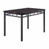 Olney Black/Dark Brown 5-Piece Dining Set by Homelegance at Eve Furniture