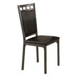 Olney Black/Dark Brown 5-Piece Dining Set by Homelegance at Eve Furniture