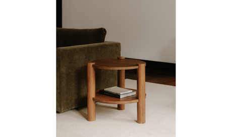 Olsen Accent Table Vintage Brown by Moe's Home at Eve Furniture