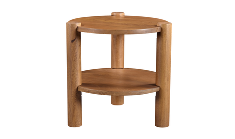 Olsen Accent Table Vintage Brown by Moe's Home at Eve Furniture