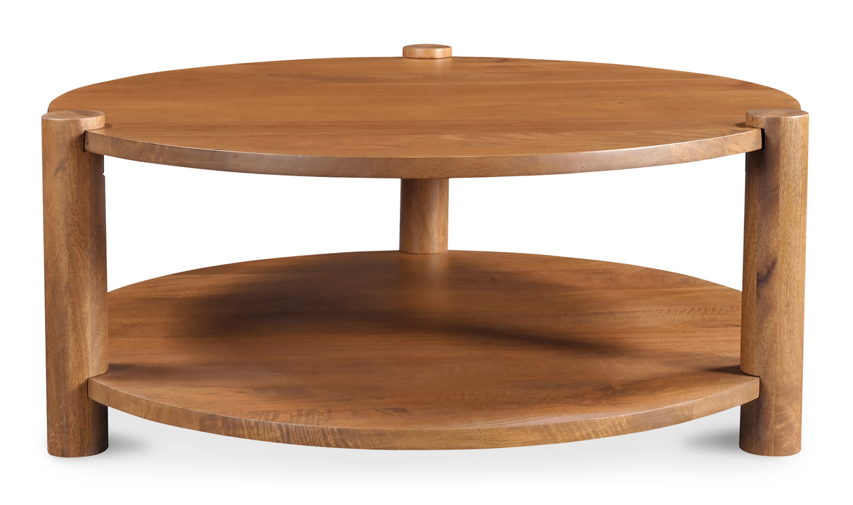 Olsen Coffee Table Vintage Brown by Moe's Home at Eve Furniture