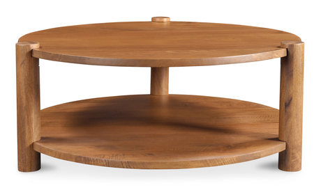 Olsen Coffee Table Vintage Brown by Moe's Home at Eve Furniture