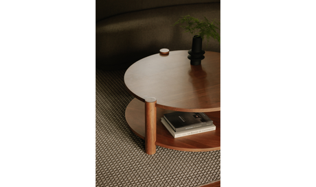Olsen Coffee Table Vintage Brown by Moe's Home at Eve Furniture