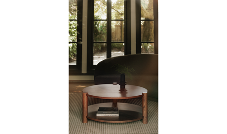 Olsen Coffee Table Vintage Brown by Moe's Home at Eve Furniture