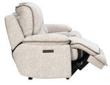 Olsen Dove 3-Piece Dual-Power Zero-Gravity Modular Reclining Console Loveseat by Steve Silver at Eve Furniture