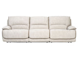 Olsen Dove 3-Piece Dual-Power Zero-Gravity Modular Reclining Sofa by Steve Silver at Eve Furniture