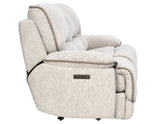 Olsen Dove 3-Piece Dual-Power Zero-Gravity Modular Reclining Sofa by Steve Silver at Eve Furniture