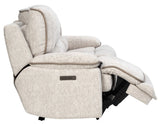 Olsen Dove 3-Piece Dual-Power Zero-Gravity Reclining Set by Steve Silver at Eve Furniture