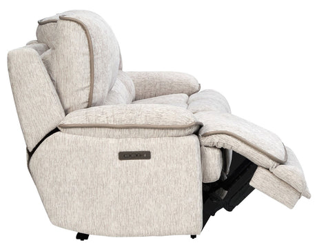 Olsen Dove 3-Piece Dual-Power Zero-Gravity Reclining Set by Steve Silver at Eve Furniture