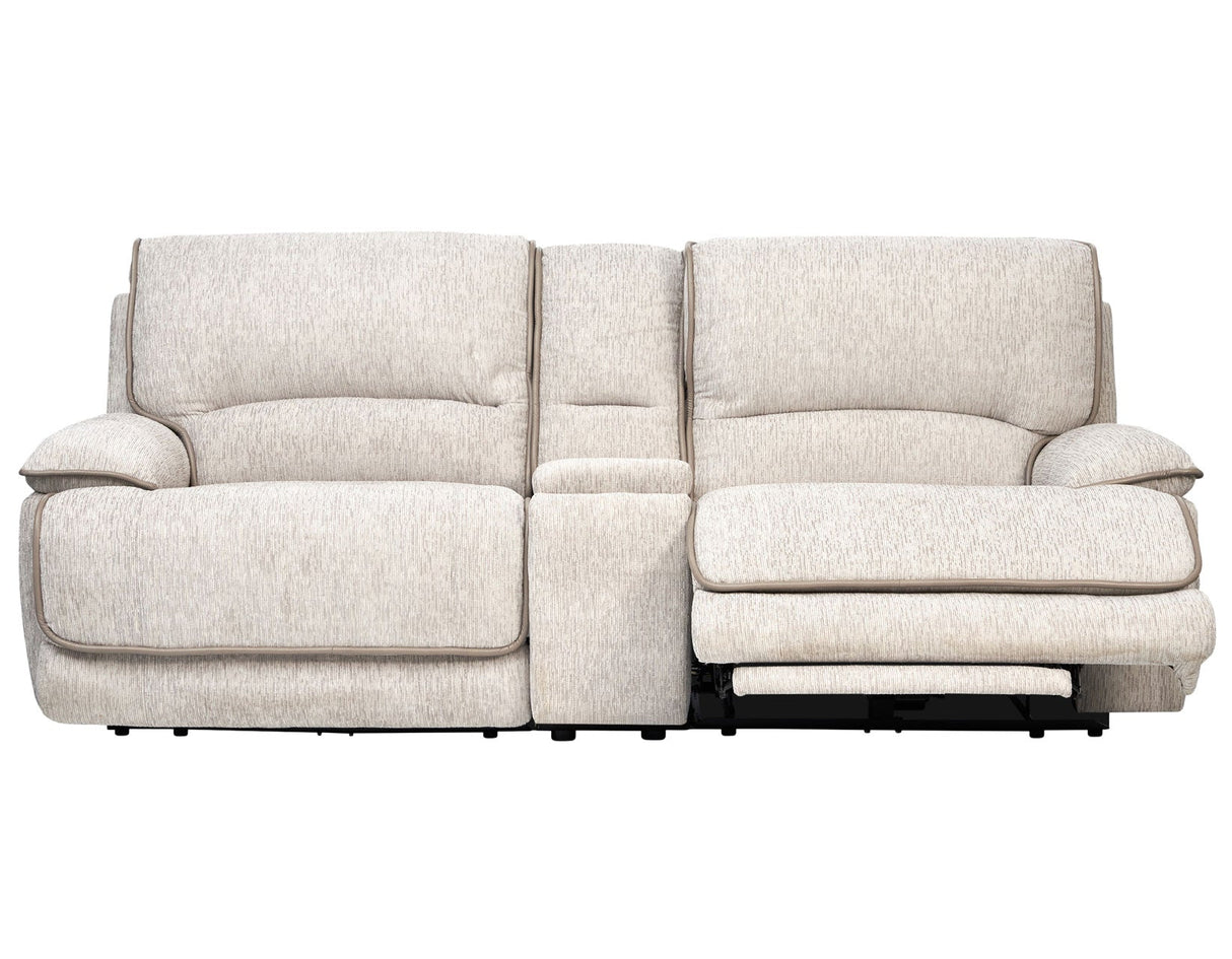 Olsen Dove 3-Piece Dual-Power Zero-Gravity Reclining Set by Steve Silver at Eve Furniture