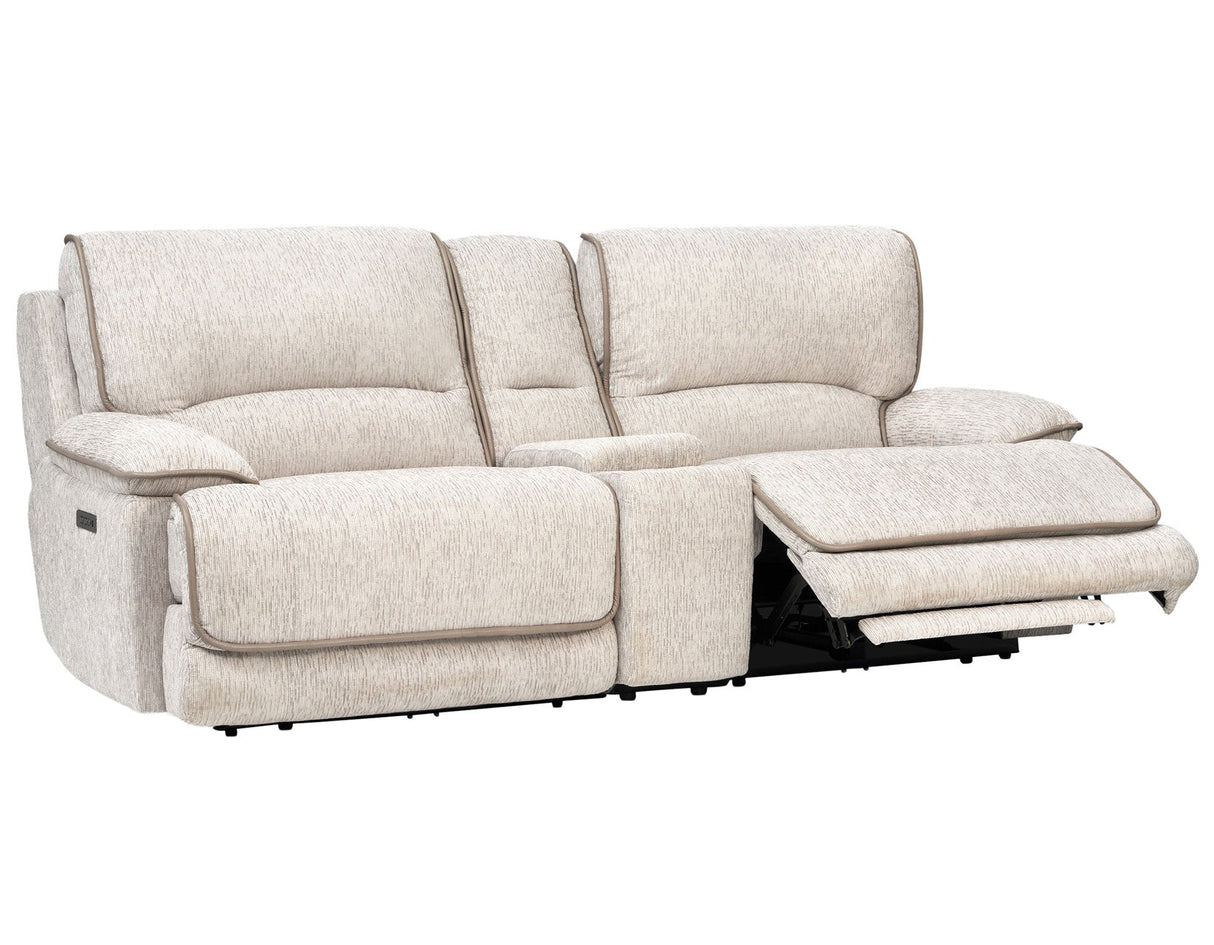 Olsen Dove 3-Piece Dual-Power Zero-Gravity Reclining Set by Steve Silver at Eve Furniture