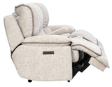 Olsen Dove 3-Piece Dual-Power Zero-Gravity Reclining Set by Steve Silver at Eve Furniture