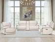 Olsen Dove 3-Piece Dual-Power Zero-Gravity Reclining Set by Steve Silver at Eve Furniture
