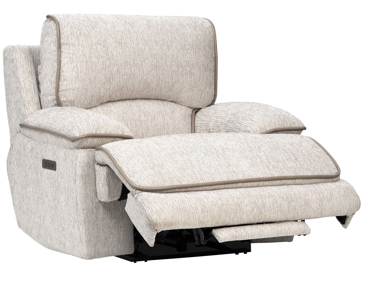 Olsen Dove Dual-Power Zero-Gravity Recliner by Steve Silver at Eve Furniture