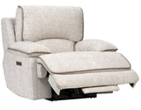 Olsen Dove Dual-Power Zero-Gravity Recliner by Steve Silver at Eve Furniture