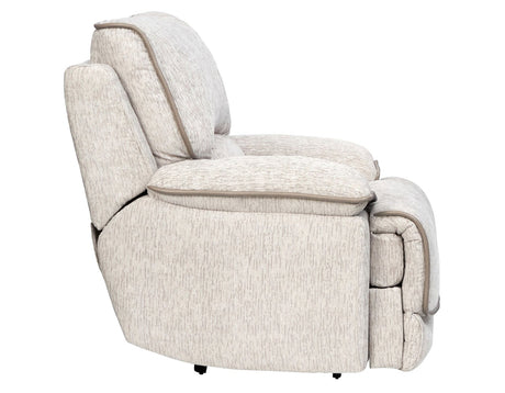 Olsen Dove Dual-Power Zero-Gravity Recliner by Steve Silver at Eve Furniture