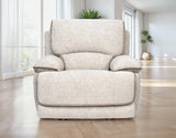 Olsen Dove Dual-Power Zero-Gravity Recliner by Steve Silver at Eve Furniture