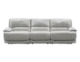 Olsen Silver 3-Piece Dual-Power Zero-Gravity Modular Reclining Sofa by Steve Silver at Eve Furniture