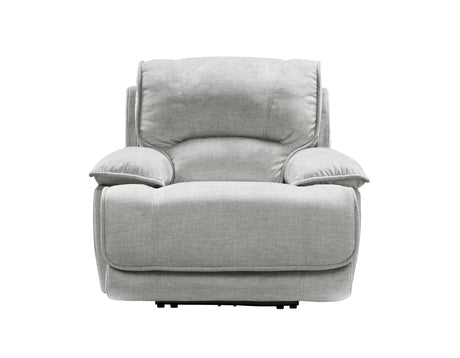 Olsen Silver 3-Piece Dual-Power Zero-Gravity Reclining Set by Steve Silver at Eve Furniture