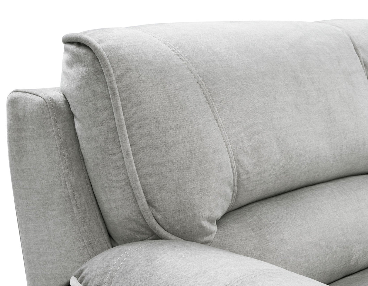 Olsen Silver 3-Piece Dual-Power Zero-Gravity Reclining Set by Steve Silver at Eve Furniture