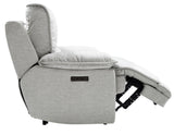 Olsen Silver 3-Piece Dual-Power Zero-Gravity Reclining Set by Steve Silver at Eve Furniture