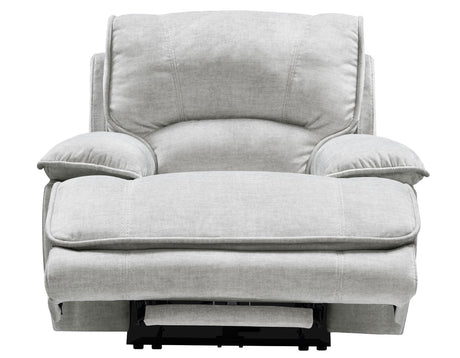 Olsen Silver Recliner, Dual-Power Zero-Gravity by Steve Silver at Eve Furniture