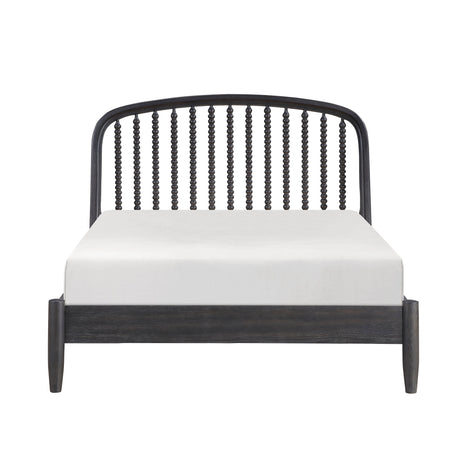 Olson Espresso Full Platform Bed by Homelegance at Eve Furniture