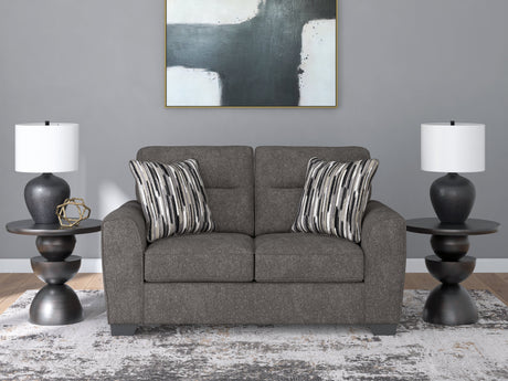 Olten Graphite Living Room Set by Ashley at Eve Furniture