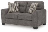 Olten Graphite Living Room Set by Ashley at Eve Furniture