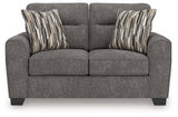 Olten Graphite Living Room Set by Ashley at Eve Furniture