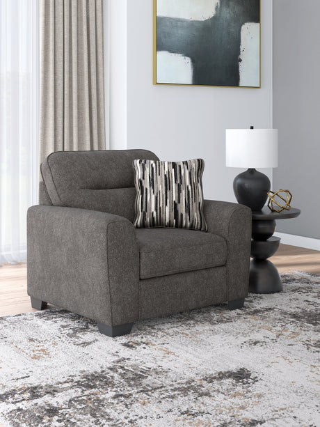 Olten Graphite Living Room Set by Ashley at Eve Furniture