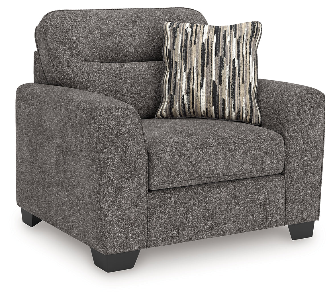 Olten Graphite Living Room Set by Ashley at Eve Furniture
