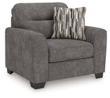 Olten Graphite Living Room Set by Ashley at Eve Furniture