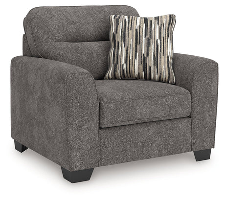 Olten Graphite Living Room Set by Ashley at Eve Furniture