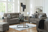 Olten Graphite Living Room Set by Ashley at Eve Furniture