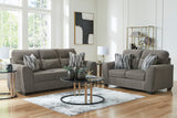 Olten Graphite Living Room Set by Ashley at Eve Furniture