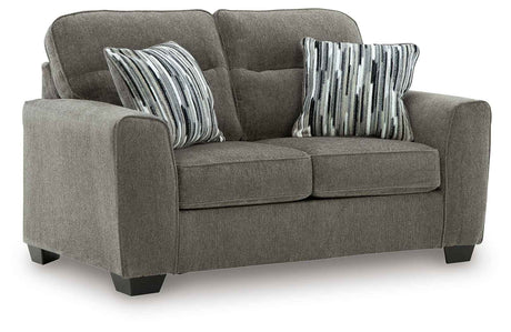 Olten Graphite Living Room Set by Ashley at Eve Furniture