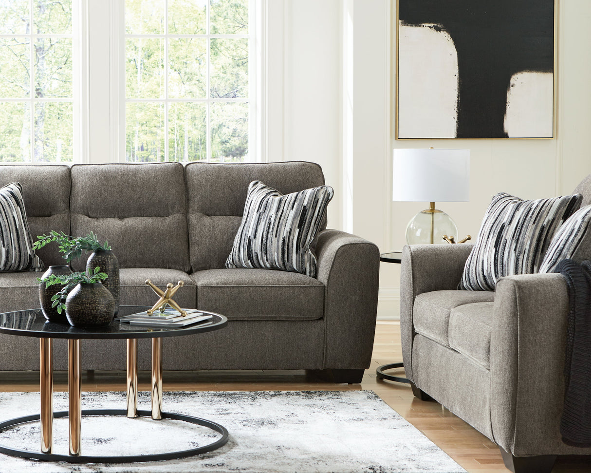 Olten Graphite Living Room Set