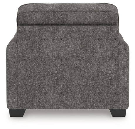 Olten Graphite Oversized Chair by Ashley at Eve Furniture