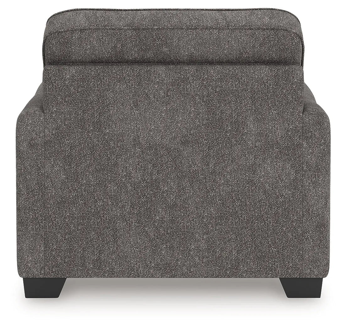 Olten Graphite Oversized Chair by Ashley at Eve Furniture