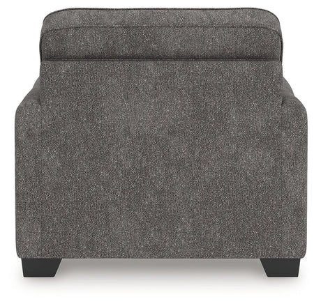 Olten Graphite Oversized Chair by Ashley at Eve Furniture